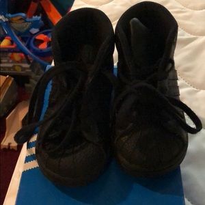 Black Adidas Hightops